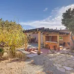 Santa Fe Sanctuary Fireplace And Outdoor Kitchen!